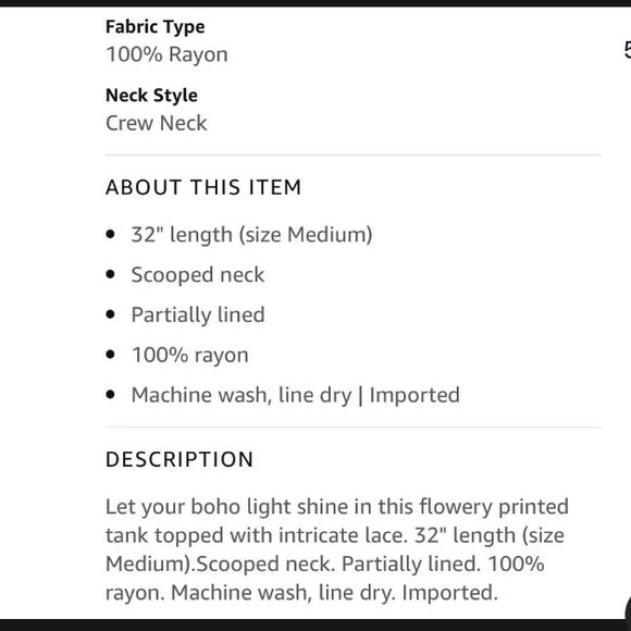 Free People Count Me In Trapeze Tank Lace Insert - Picture 7 of 7